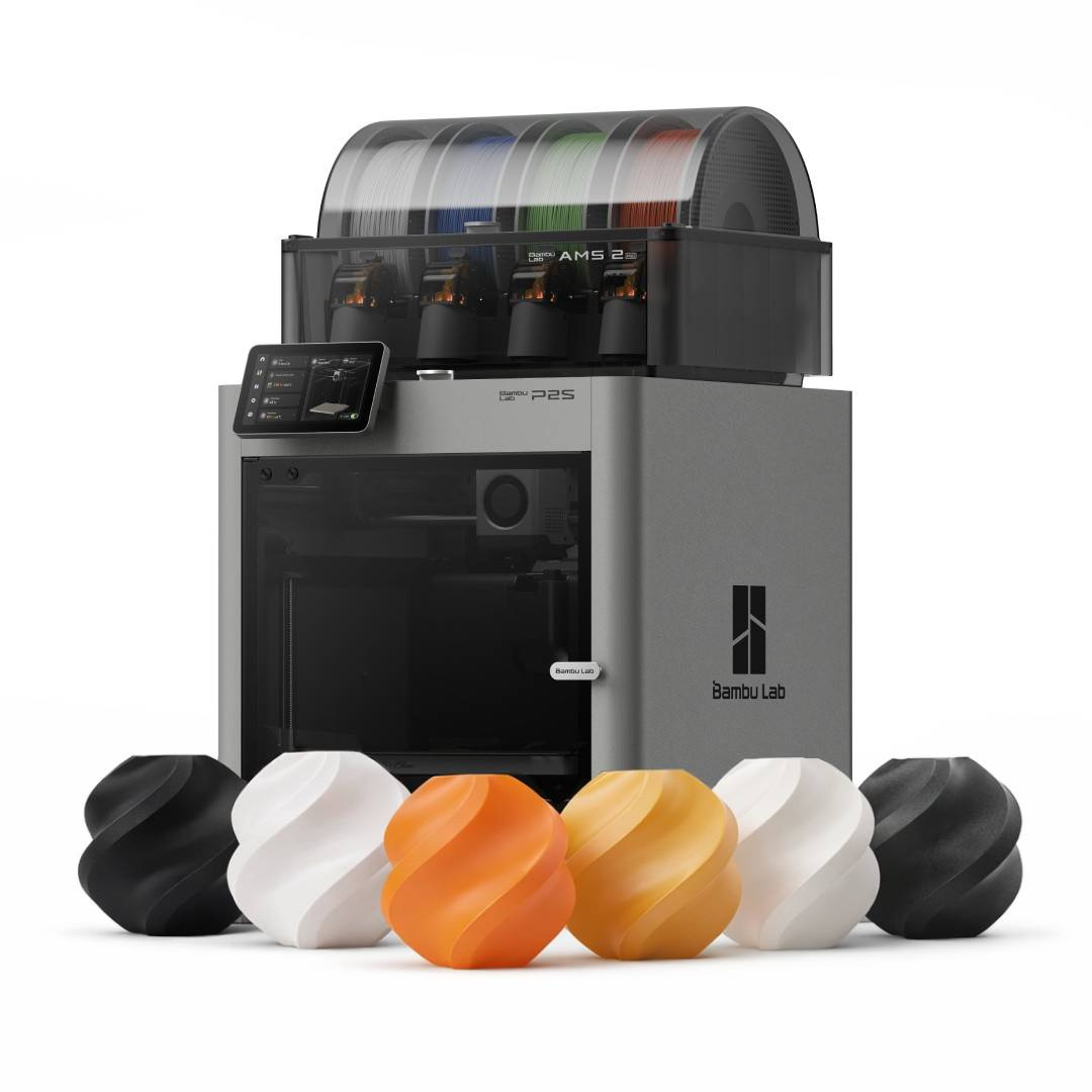 Zestaw - Drukarka 3D Bambu Lab P2S Combo + 6x Filament PLA